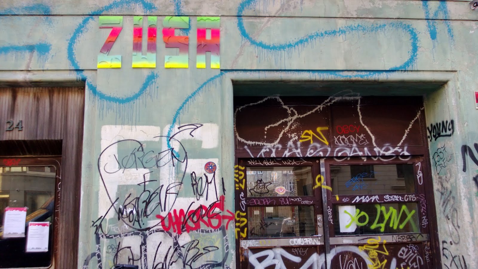 Zusa, Berlin graffiti